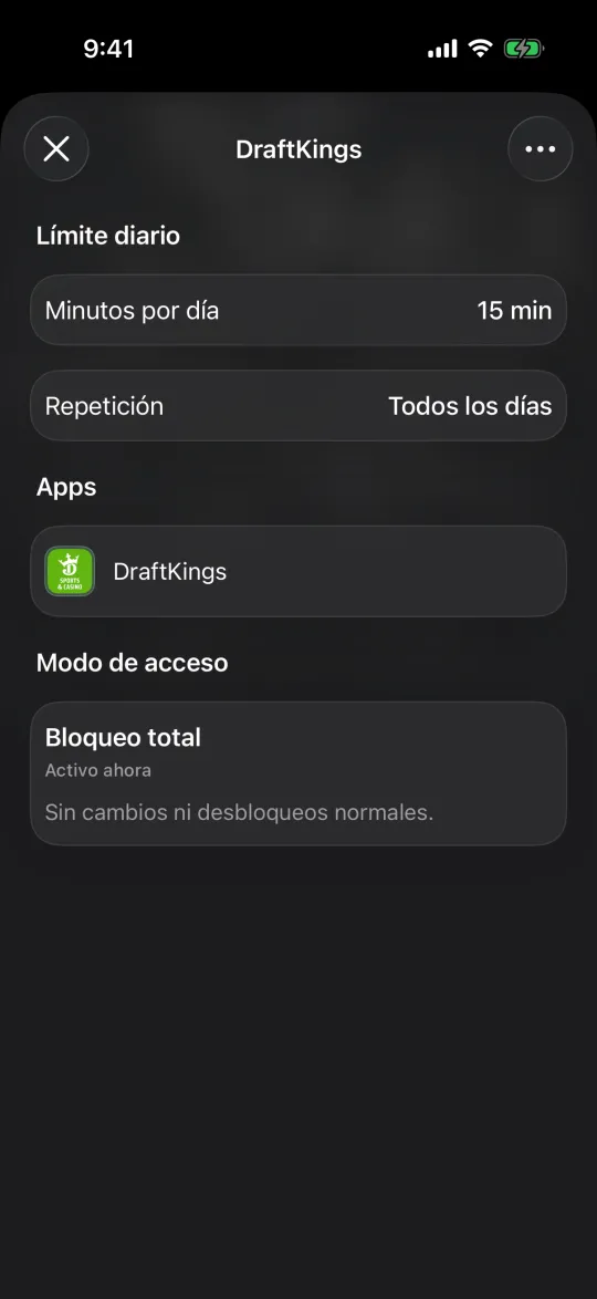 Un límite diario de Warden para DraftKings